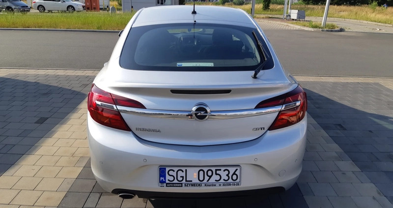 Opel Insignia cena 43000 przebieg: 149600, rok produkcji 2016 z Knurów małe 191